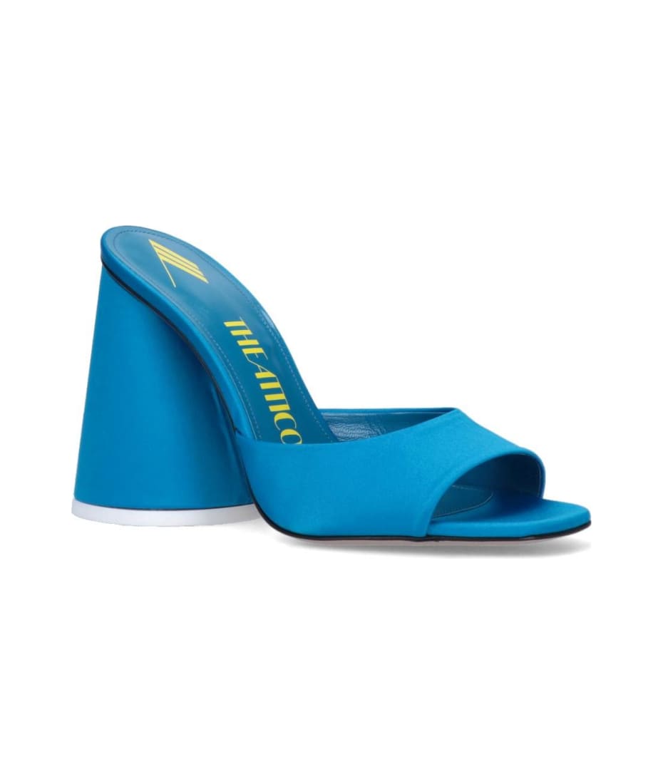 シューズ・サンダルその他 THE ATTICO Woman High heel shoes Blue 231WS032TV07 024 THE ATTICO PIPER 85MM SANDAL GERANIUM NEW SEASON PARLOUR X