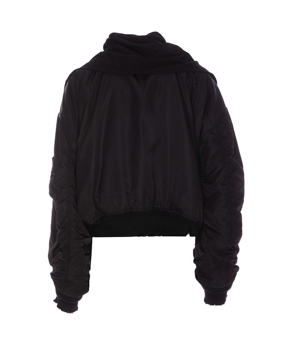 ジャケット・アウター balenciaga Incognito Bomber ◇関税込◇【BALENCIAGA】Incognito hooded bomber jacket