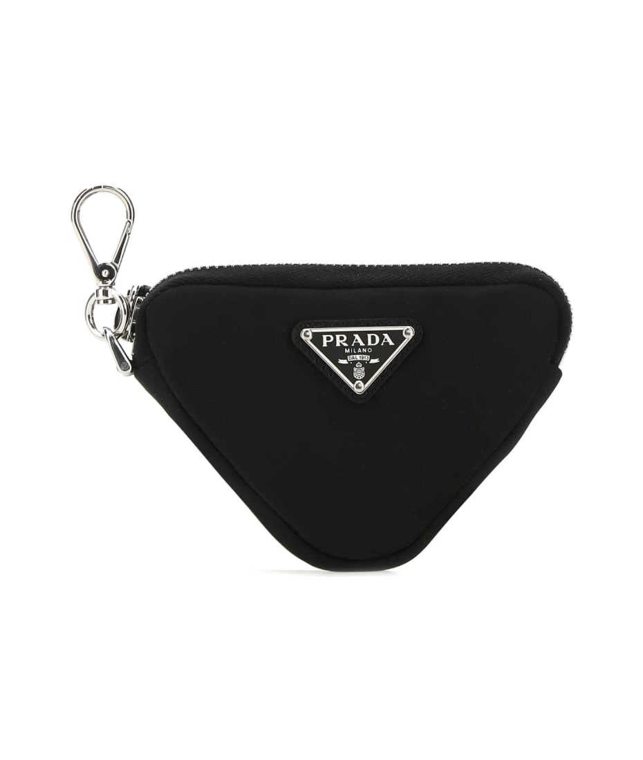 キーケース・キーリング PRADA FW25 Black nylon Trick key chain (2TT1402DMI F0002) PRADA Nylon 6 Key Holder | eBay