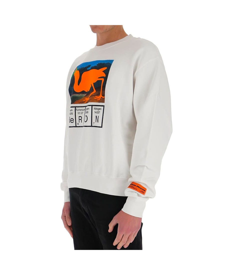 HERON PRESTON Periodic Table Print Sweatshirt | italist