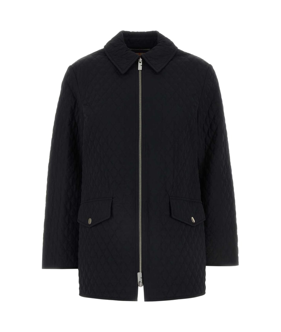 ジャケット Burberry FW24 Black nylon jacket (8093865 A1189) Nylon Puffer Jacket in Black | Burberry® Official