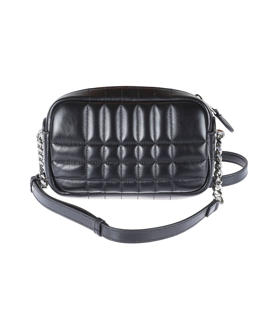 ショルダーバッグ・ポシェット Burberry SS25 Burberry Chain Bag (8104628 A1189) Burberry Logo Plaque Quilted Chain Shoulder Bag | italist
