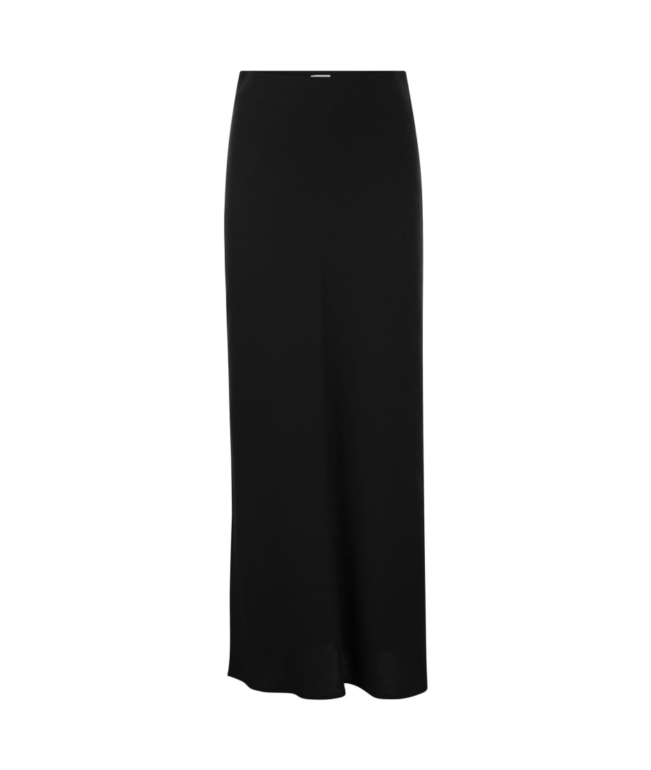 スカート BRUNELLO CUCINELLI Viscose and linen long pencil skirt Brunello Cucinelli Viscose And Linen Long Pencil Skirt