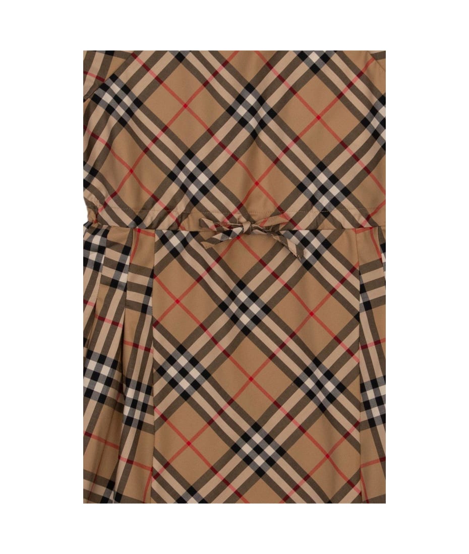 Burberry Checked Short-sleeved Dress - Мужское поло burberry london brit футболка