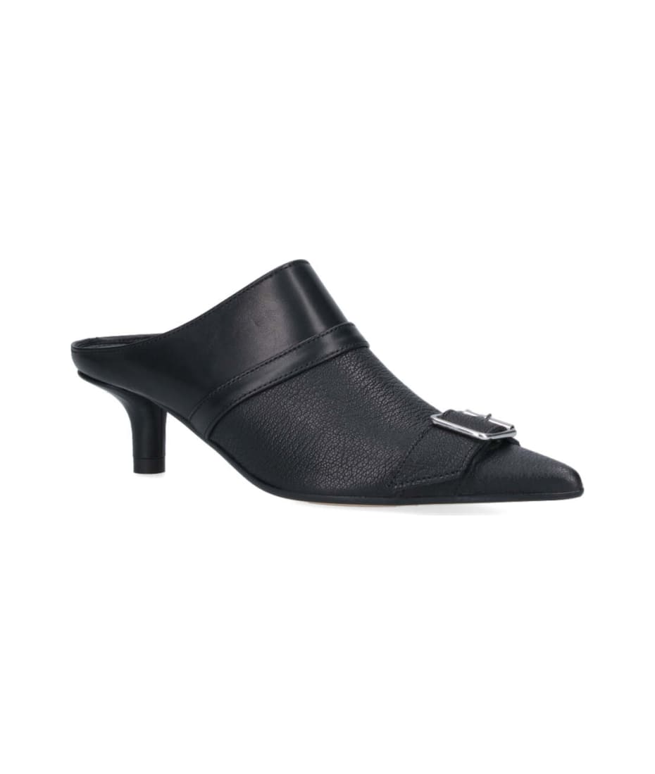 【送料&関税込】MM6 Maison Margiela Mules With Buckle MM6 Maison Margiela Mules With Buckle | italist