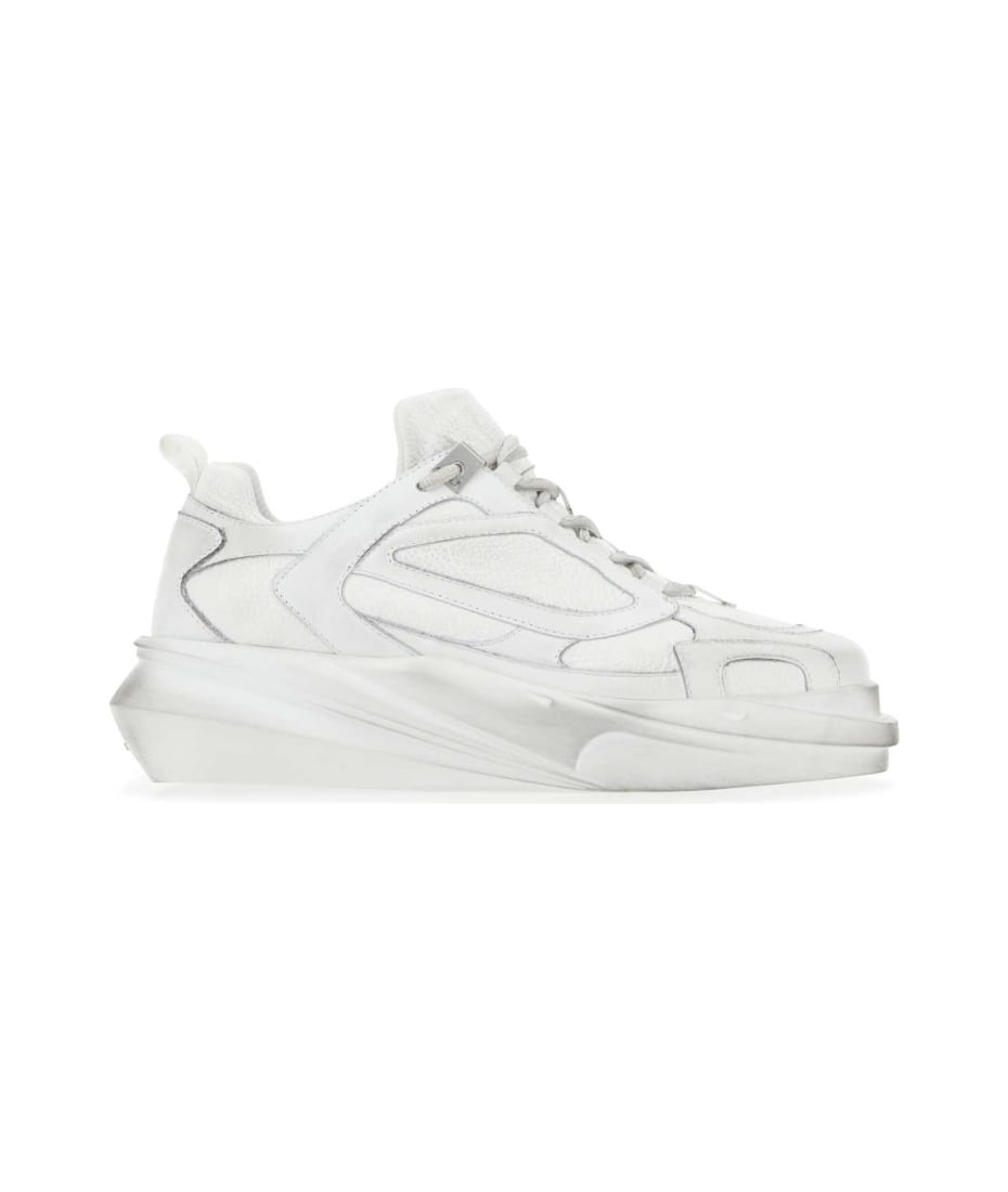 【関税&送料込】Alyx White Leather Hiking Sneakers 1017 ALYX 9SM White Leather Hiking Sneakers | italist