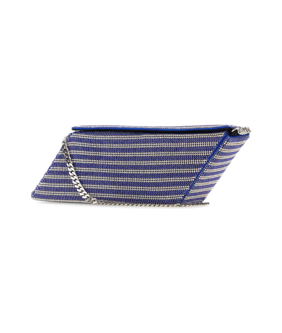 トートバッグ KARA FW23 Two-tone rhinestones handbag (HB350C4113 CBTSTR) Kara Two-tone Rhinestones Clutch | italist