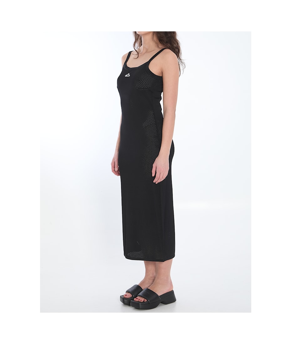 【Alexander Wang】Slip dress with 3D logo ALEXANDER WANG - Slip dress with 3D logo | Leam Roma
