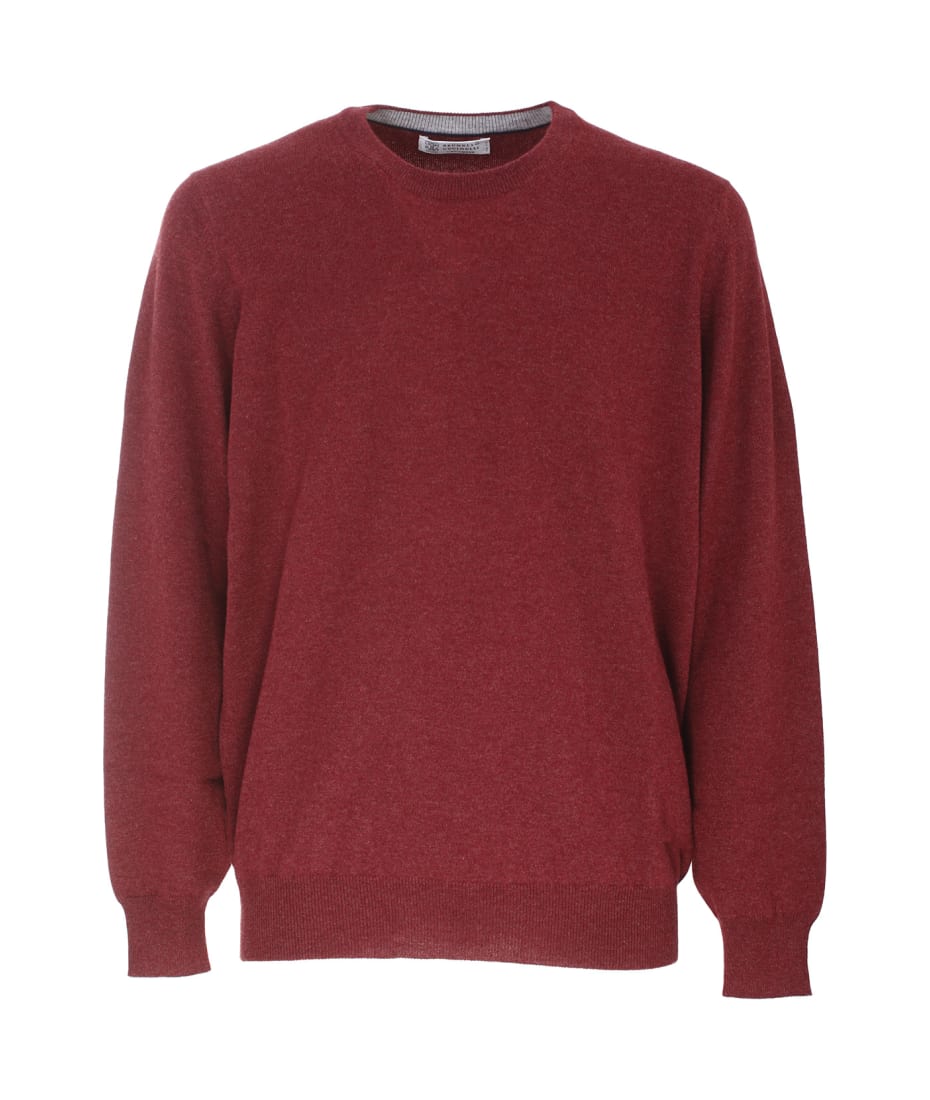 BRUNELLO CUCINELLI: cashmere sweater - Red