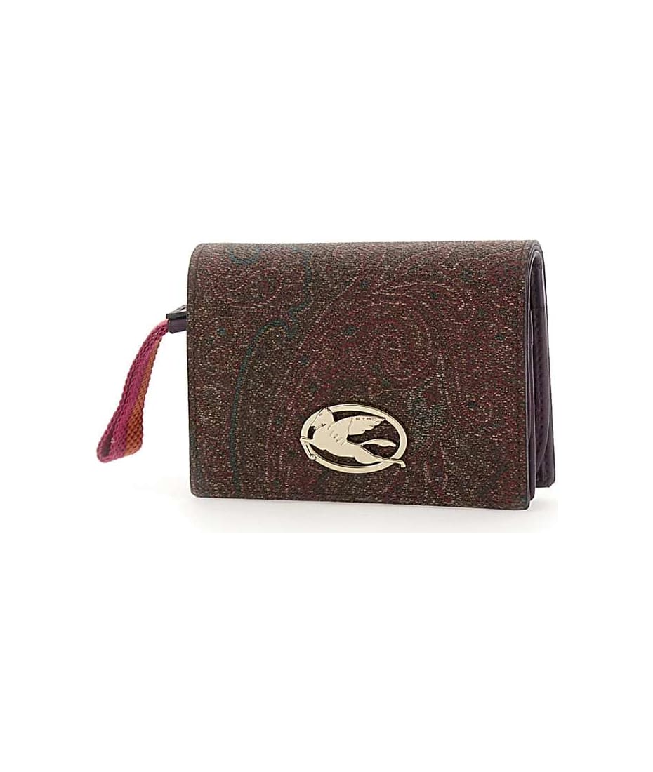 ETRO: bag in cotton coated with Paisley jacquard - Multicolor