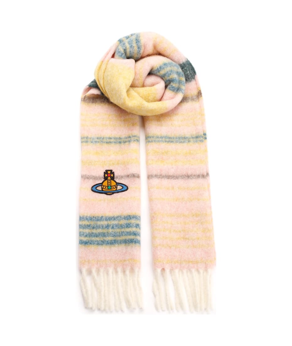 Vivienne Westwood 'chunky' Multi Striped Scarf | italist, ALWAYS