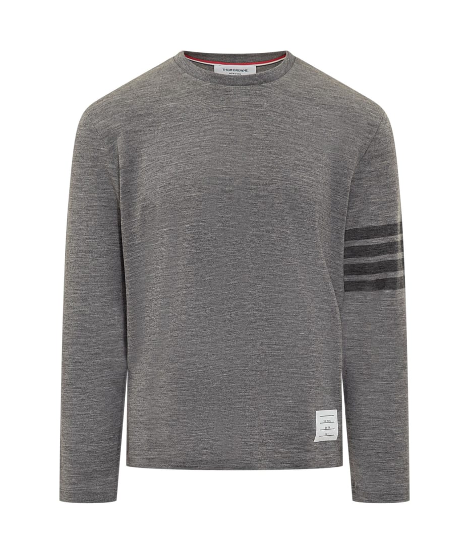 Thom Browne Wool 4-bar T-shirt | italist