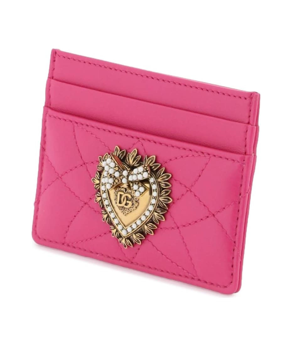 Dolce & Gabbana Devotion Card Holder - Rosa shocking