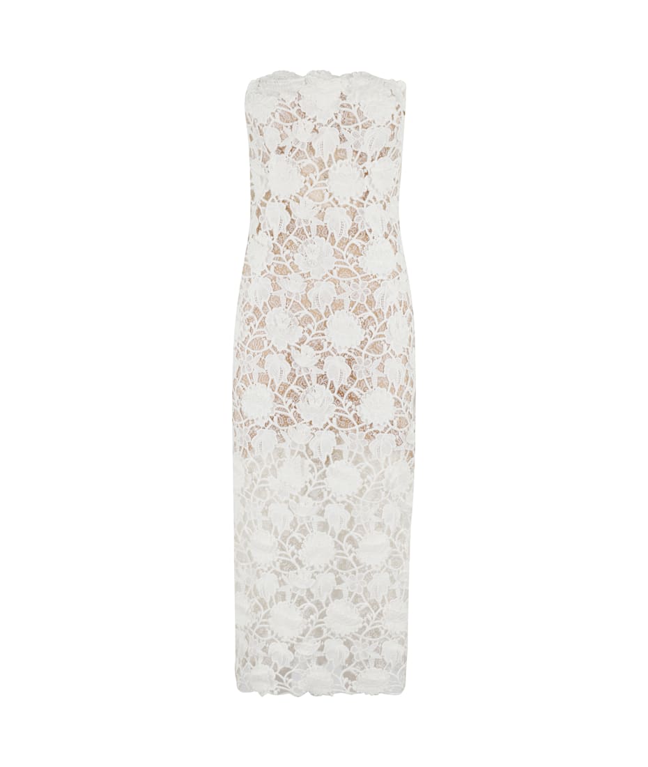 Ermanno Scervino Macram Lace Dress | italist Ermanno Scervino Macram Lace Dress | italist