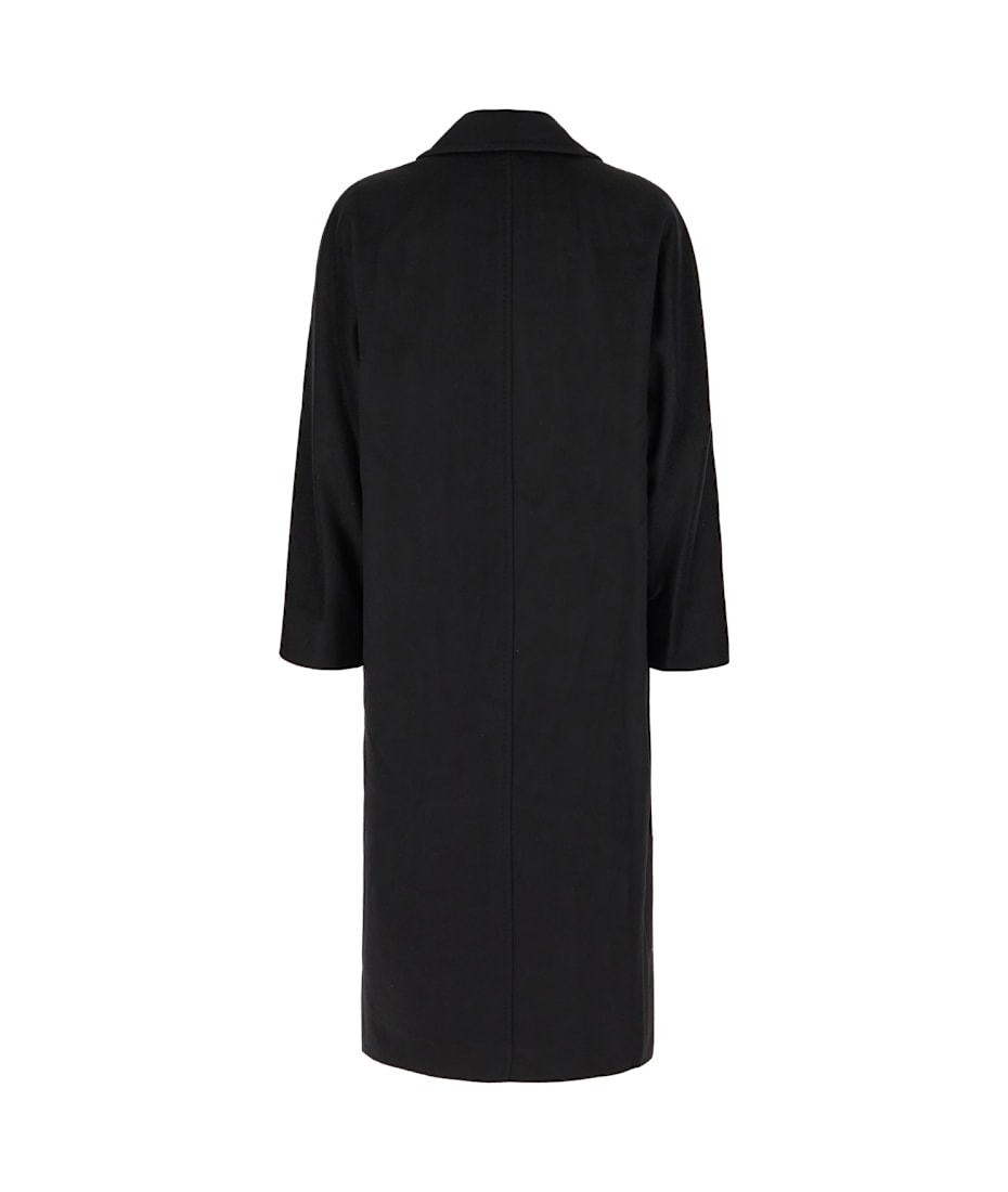 コート MAX MARA STUDIO  MAX MARA STUDIO Erice Coat Max Mara Studio Erice Black Coat | italist