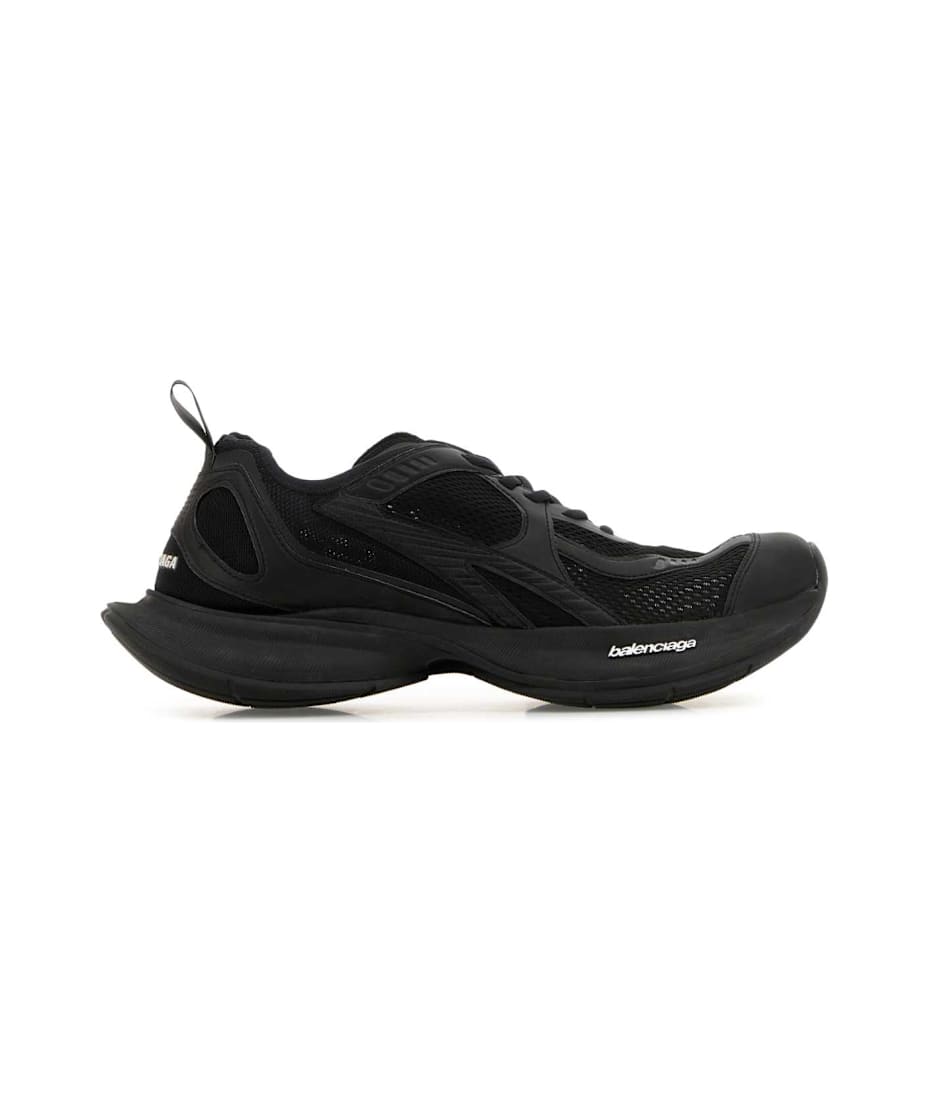 スニーカー BALENCIAGA BLACK MESH AND RUBBER CIRCUIT SNEAKERS Balenciaga Black Mesh And Rubber Circuit Sneakers | italist