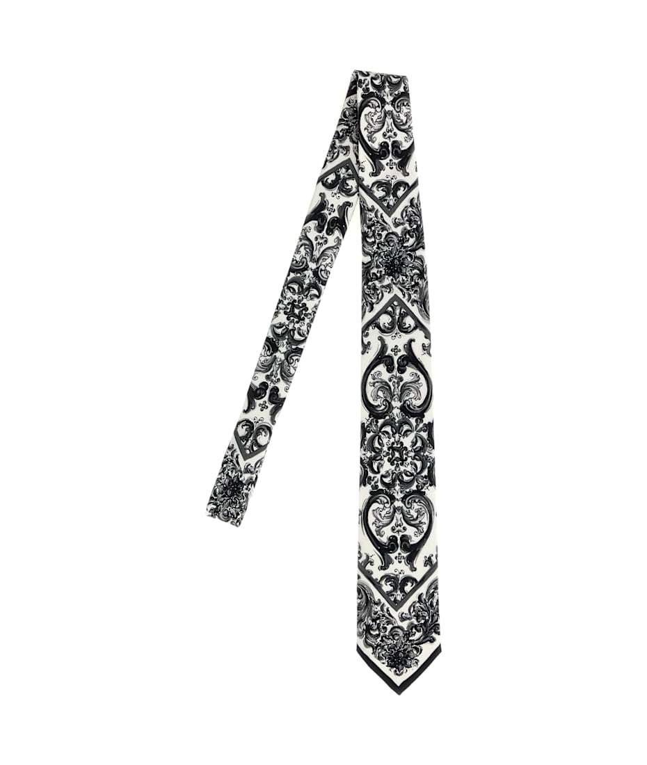 【関税&送料込み】Dolce & Gabbana 'Maiolica' Print Tie Dolce & Gabbana 'maiolica' Print Tie | italist