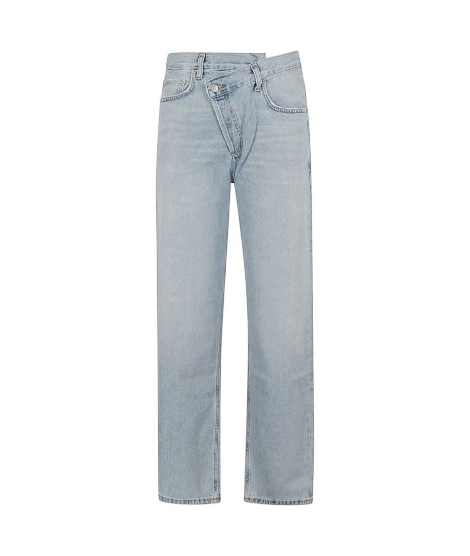 AGOLDE Criss Cross Jean In Wired | italist