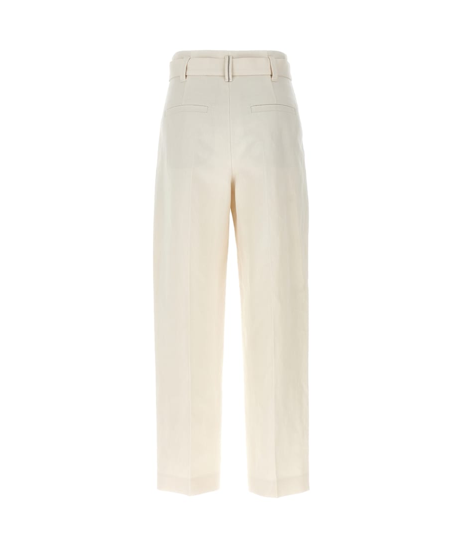 Brunello Cucinelli Linen Trousers | italist