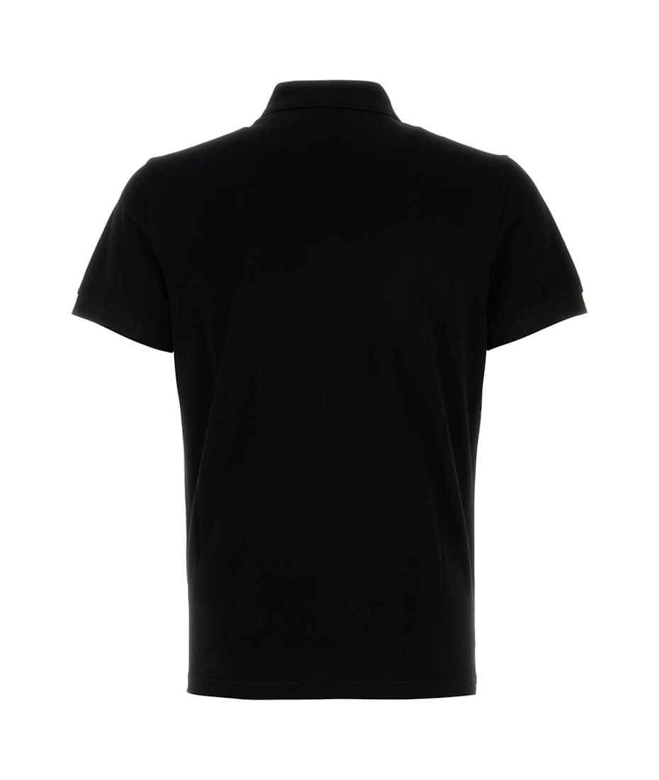 Tシャツ・カットソー FENDI SS25 Black piquet polo shirt (FY0985AUA5 F0QA1) Fendi Black Piquet Polo Shirt | italist