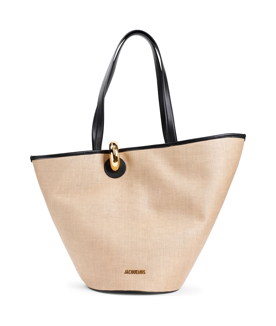 Jacquemus Le Bambola Raffia Effect Bag | italist