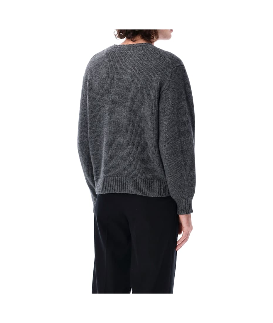 AURALEE / WOOL SOFT CORD KNIT P/O 3 Auralee Wool Soft Cord Knit