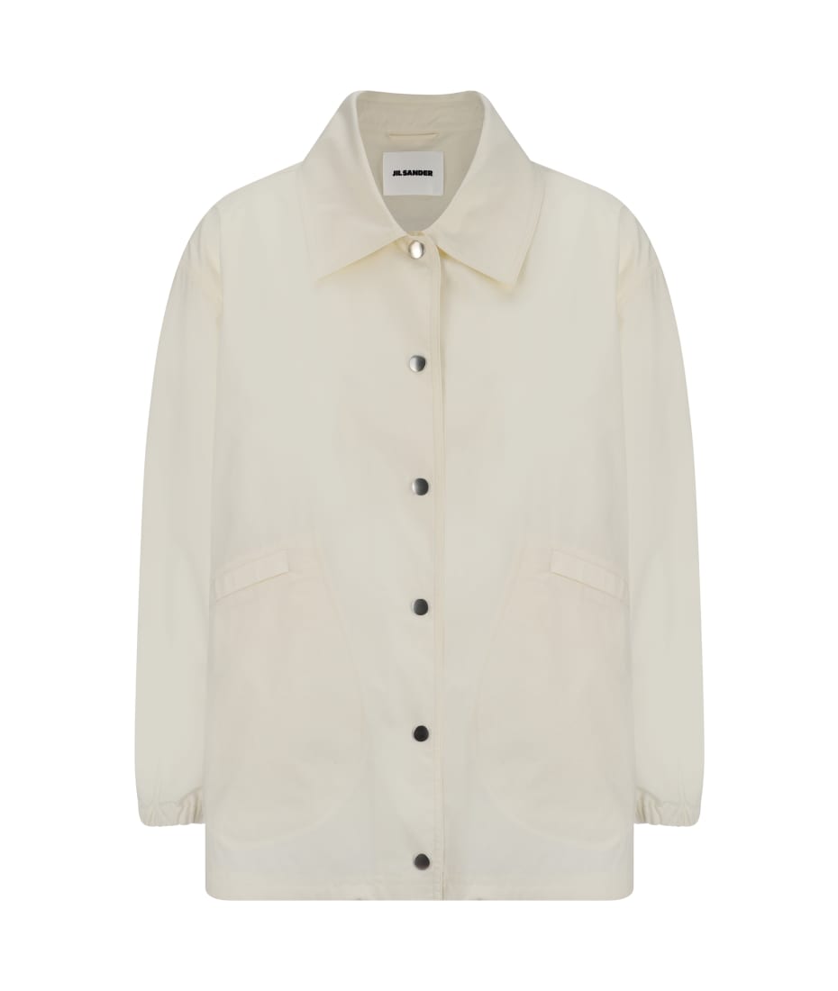 JIL SANDER ブルゾン(その他) アイボリー 4104824Y0216 Jil Sander Blouson | italist
