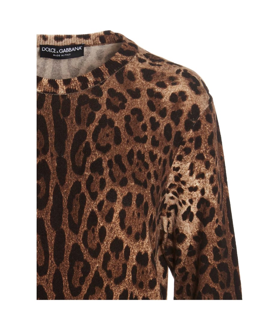 Dolce & Gabbana Animalier Sweater