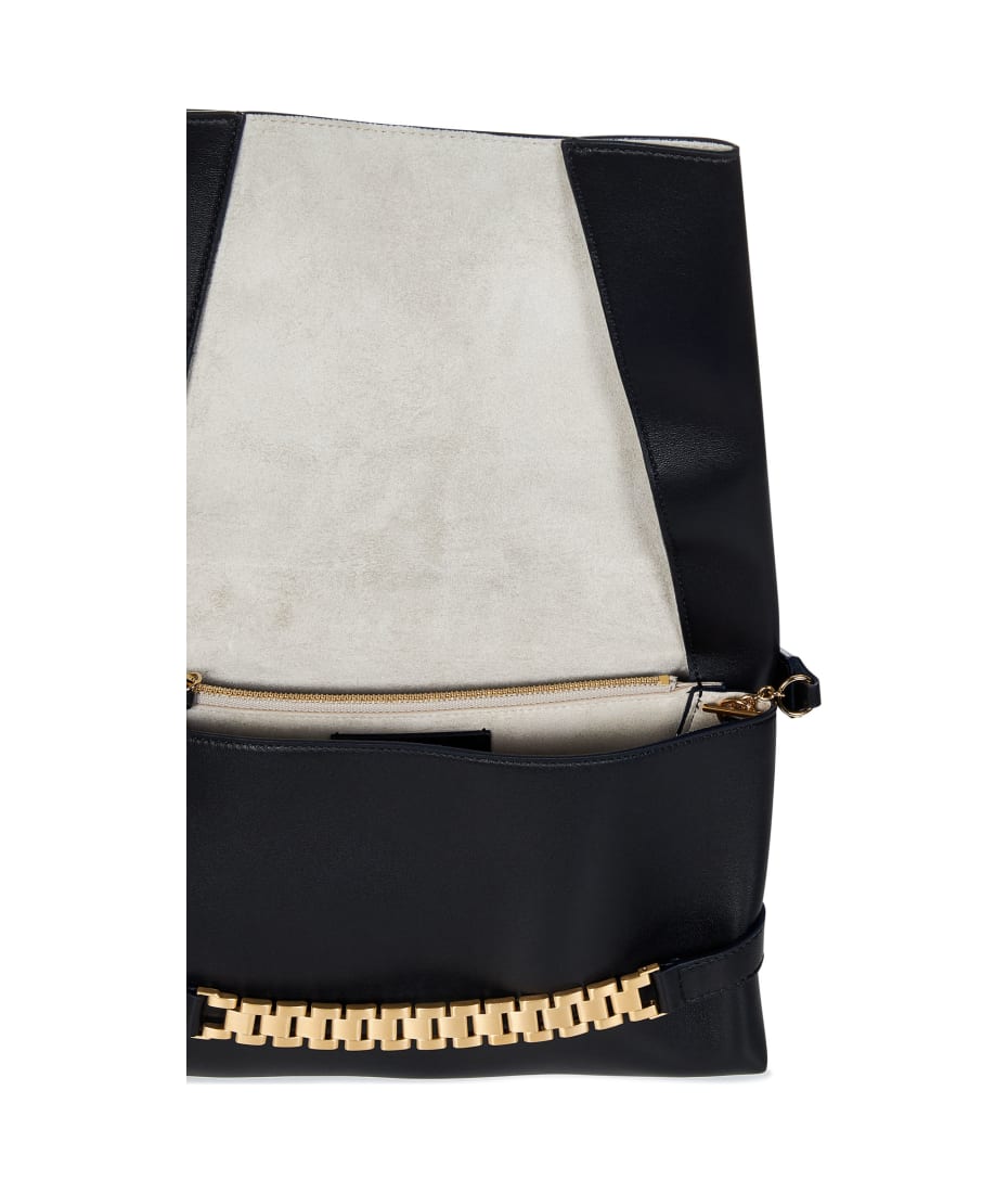 Victoria Beckham Chain-Link Detail Clutch Bag