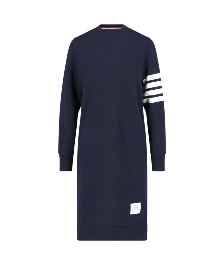 【送料&関税込】Thom Browne Midi Sweatshirt Dress Thom Browne Midi Sweatshirt Dress | italist