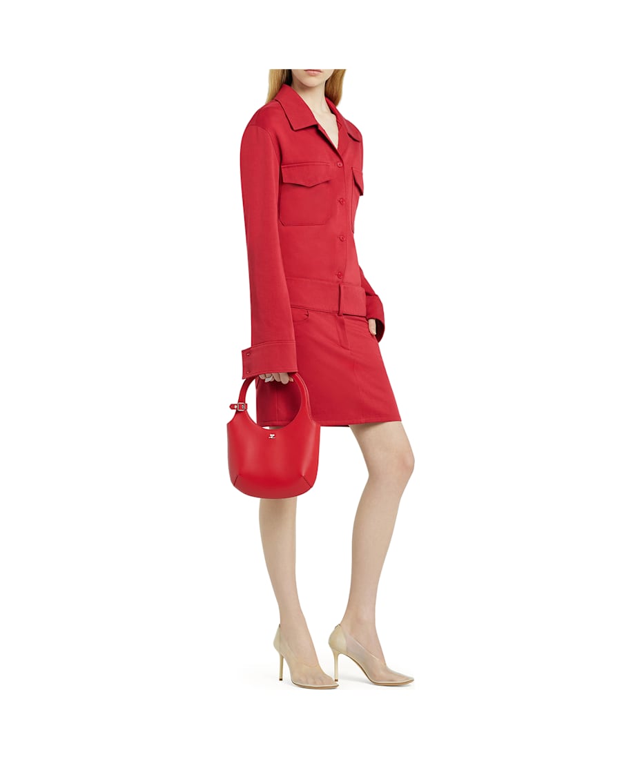 ショルダーバッグ・ポシェット COURREGES HOLY SMOOTH LEATHER BAG HOLY LEATHER BAG - courrèges (クレージュ)