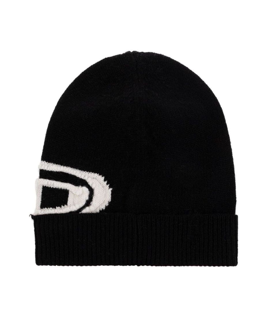 ◆DIESEL◆ K Phil Beanie Black A132720AJBJ9XX A132720AJBJ9XX K-peel Beanie Diesel | italist