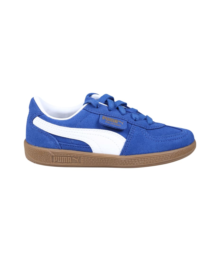 All fashion light blue pumas