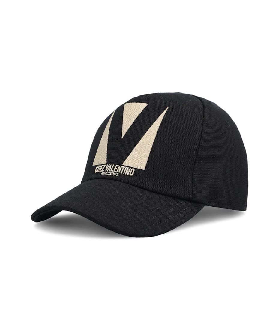 Valentino Garavani Logo Embroidered Baseball Cap 帽子 通販