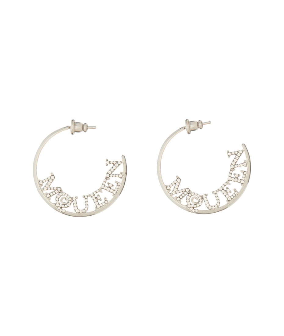 【送料&関税込】Alexander Mcqueen Logo Earrings Alexander McQueen Logo Earrings | italist