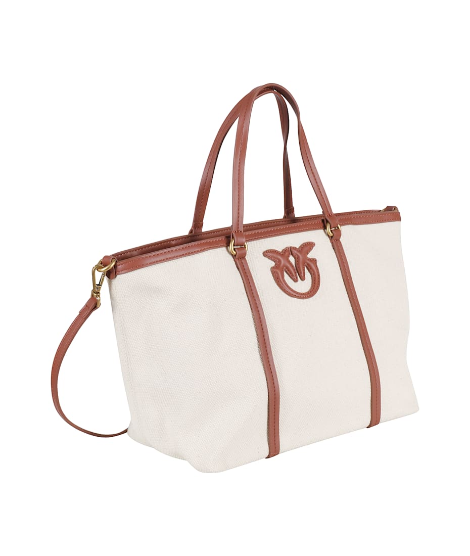 トートバッグ PINKO SS25 'Miranda' large shopping bag (104715A2G2 YL2Q) Pinko Miranda Shopper Classic | italist
