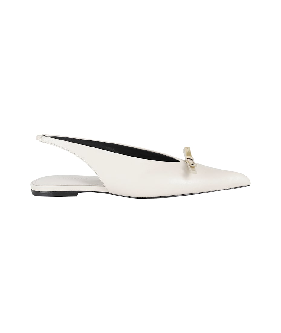 フラットシューズ Lanvin Bow Flat Slingback Lanvin Bow Flat Slingback | italist