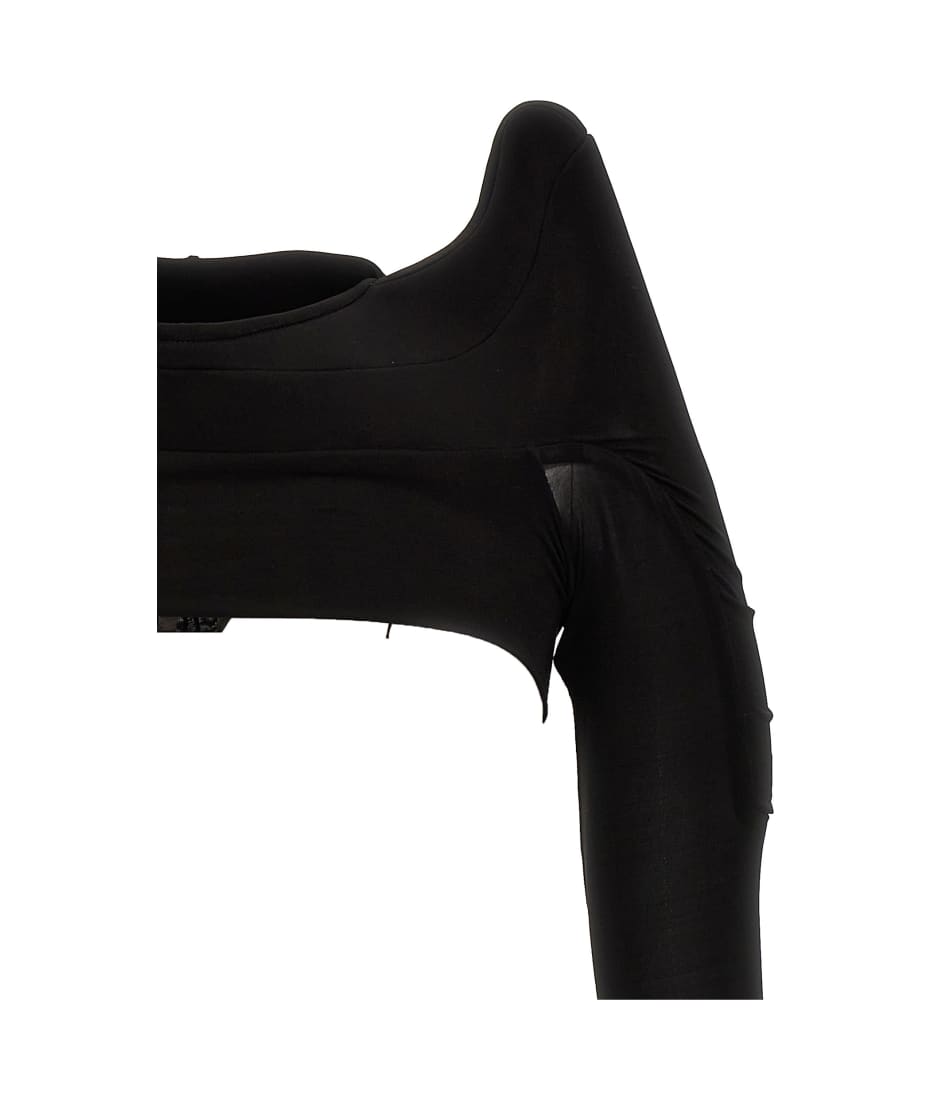 Rick Owens Top 'strobe Bolero' | italist