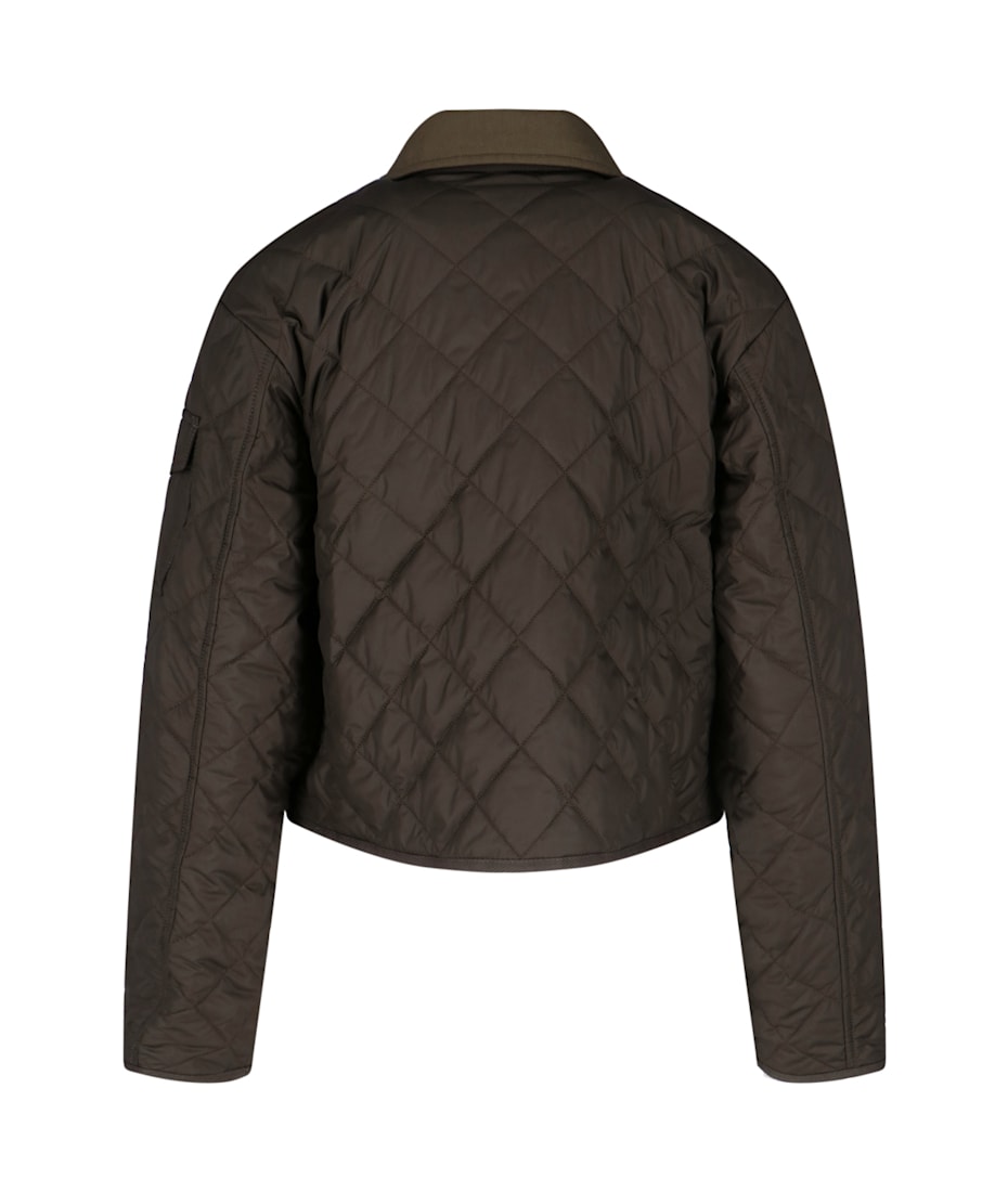 Moncler 'chitre' Crop Shirt Jacket | italist