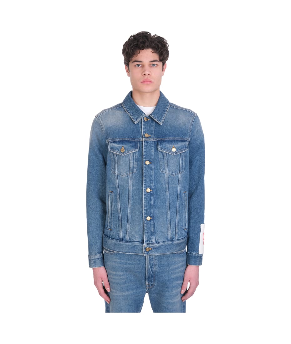 slim fit dress slacks GOLDEN GOOSE Denim Shirt Dress – HopenClo main image 0