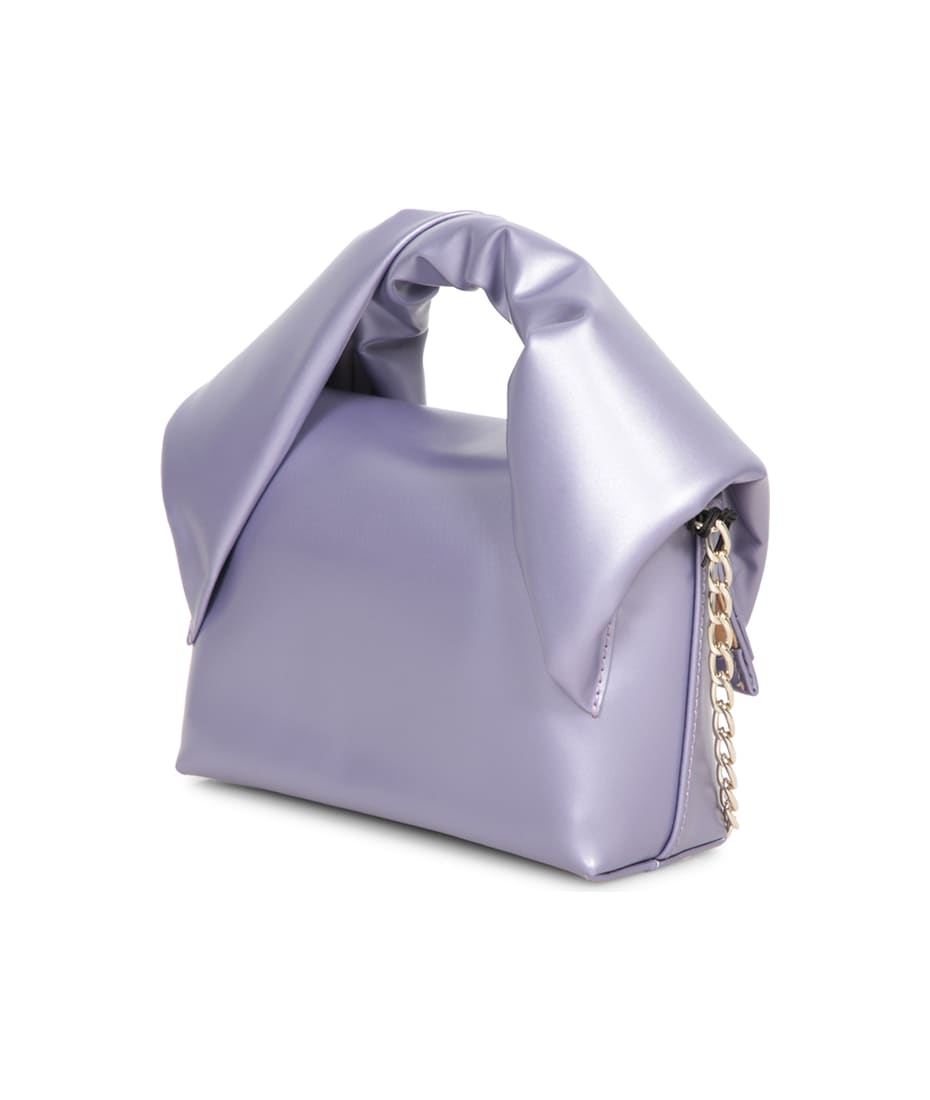 【送料&関税込】J.W. Anderson Twister Small Lilac Bag J.W. Anderson Twister Small Lilac Bag | italist