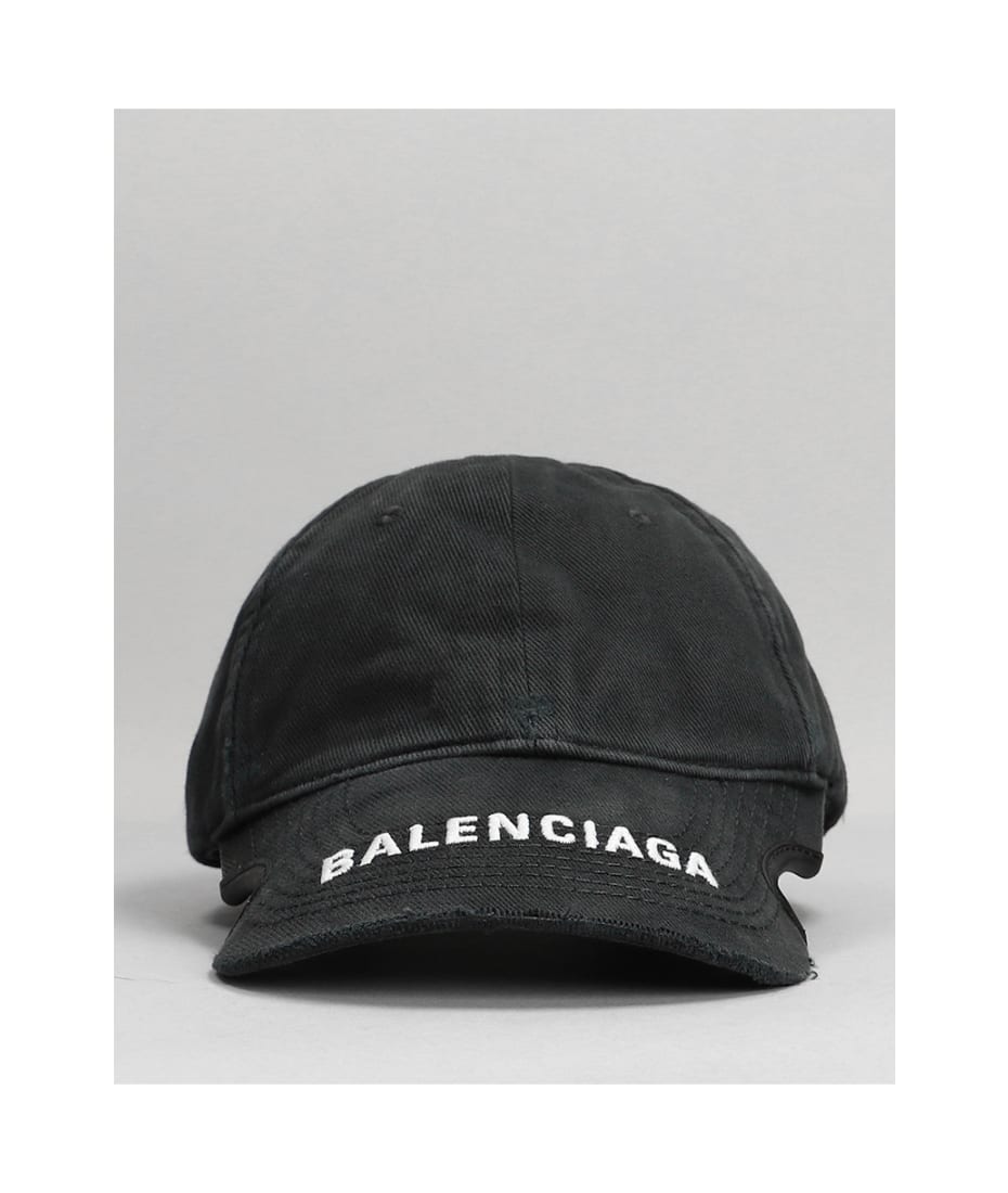 Balenciaga Hats In Black Cotton | italist