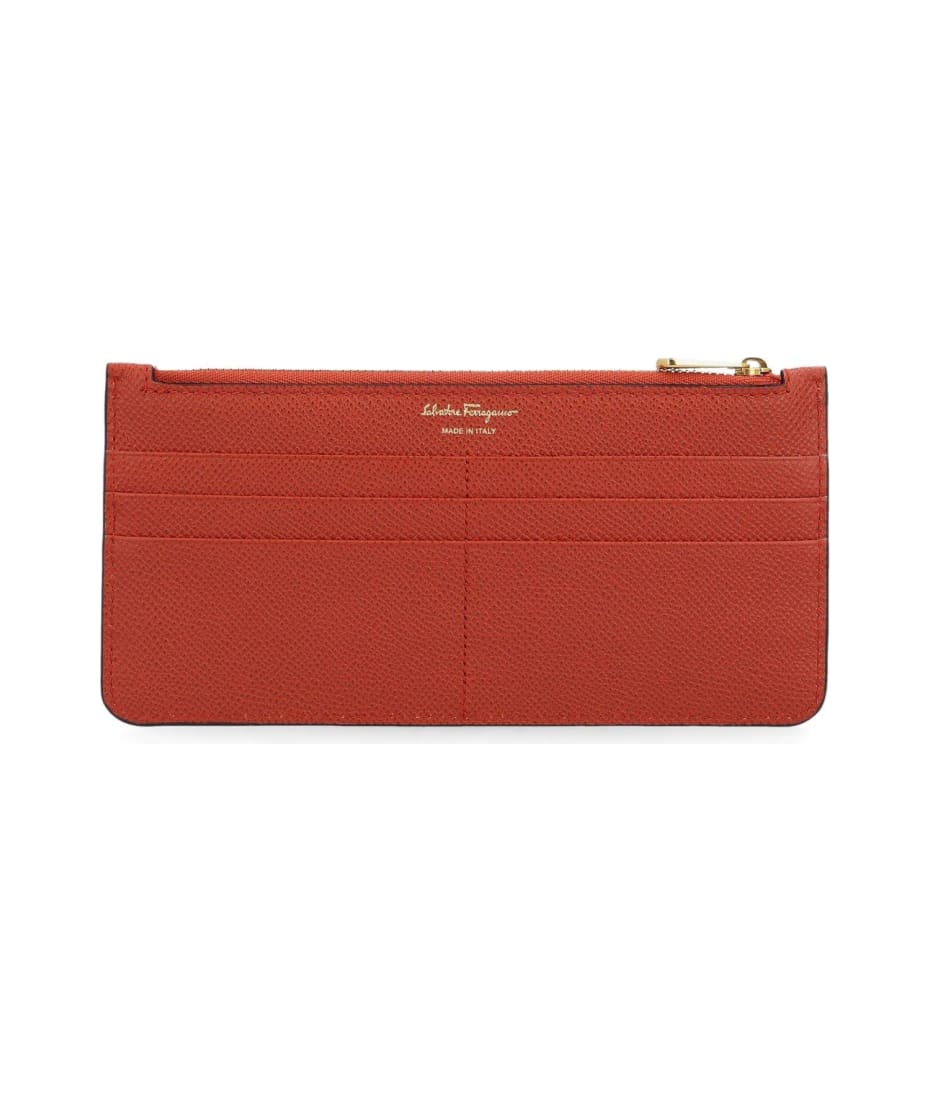 Ferragamo Gancini Zipped Card Holder | italist