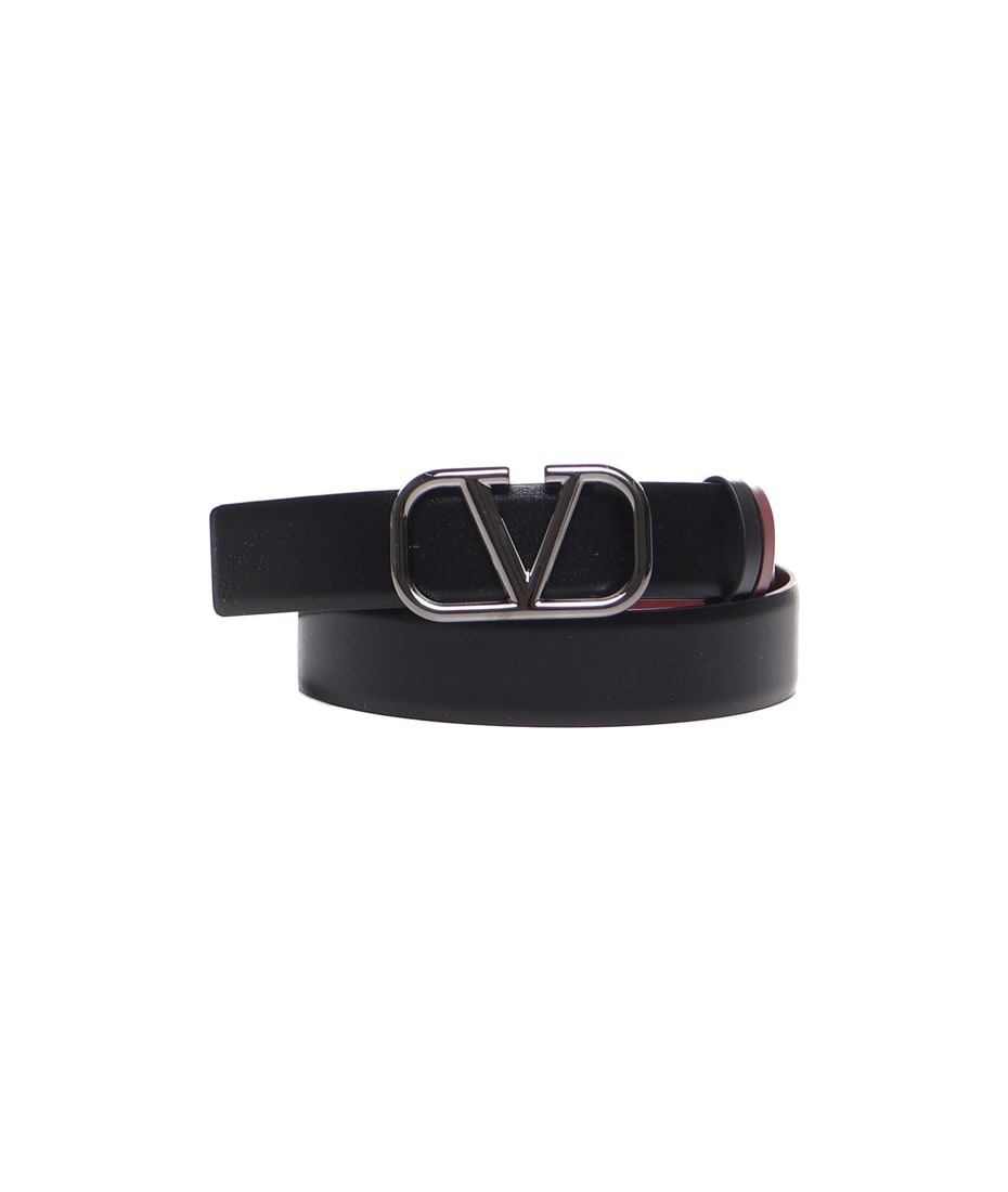 3cm VLOGO Leather Belt