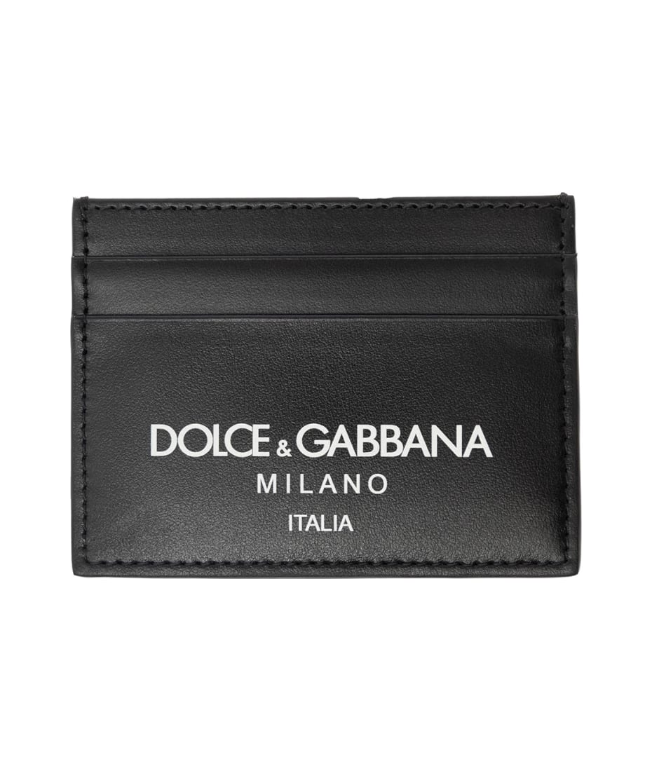 Dolce & Gabbana Dg Graffiti Bifold Wallet in Black for Men