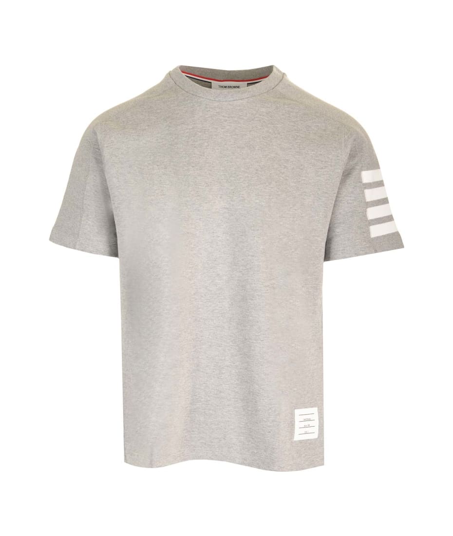 Tシャツ・カットソー THOM BROWNE Men T-shirt Grey MJS288A00042 055 Thom Browne Gray Short-sleeved T-shirt | italist
