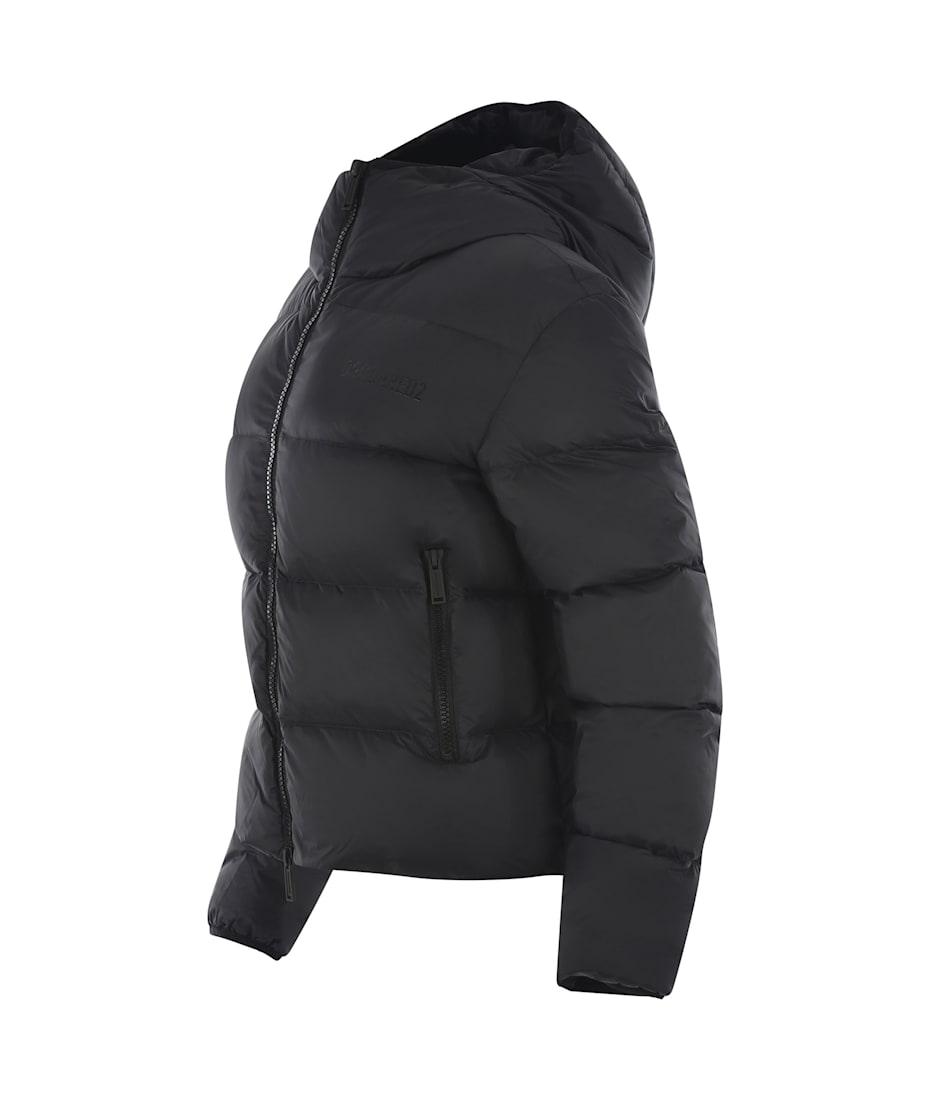 ダウンジャケット・コート D SQUARED2 Black nylon down jacket (S75AM1079D35093 900) Dsquared2 Black Nylon Down Jacket | italist