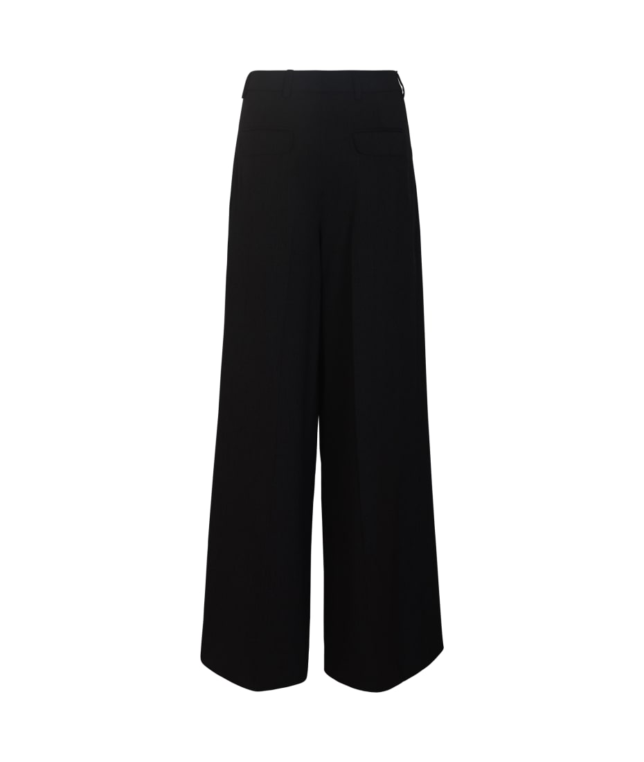 Maison Flaneur Straight Leg Plain Trousers | italist, ALWAYS LIKE