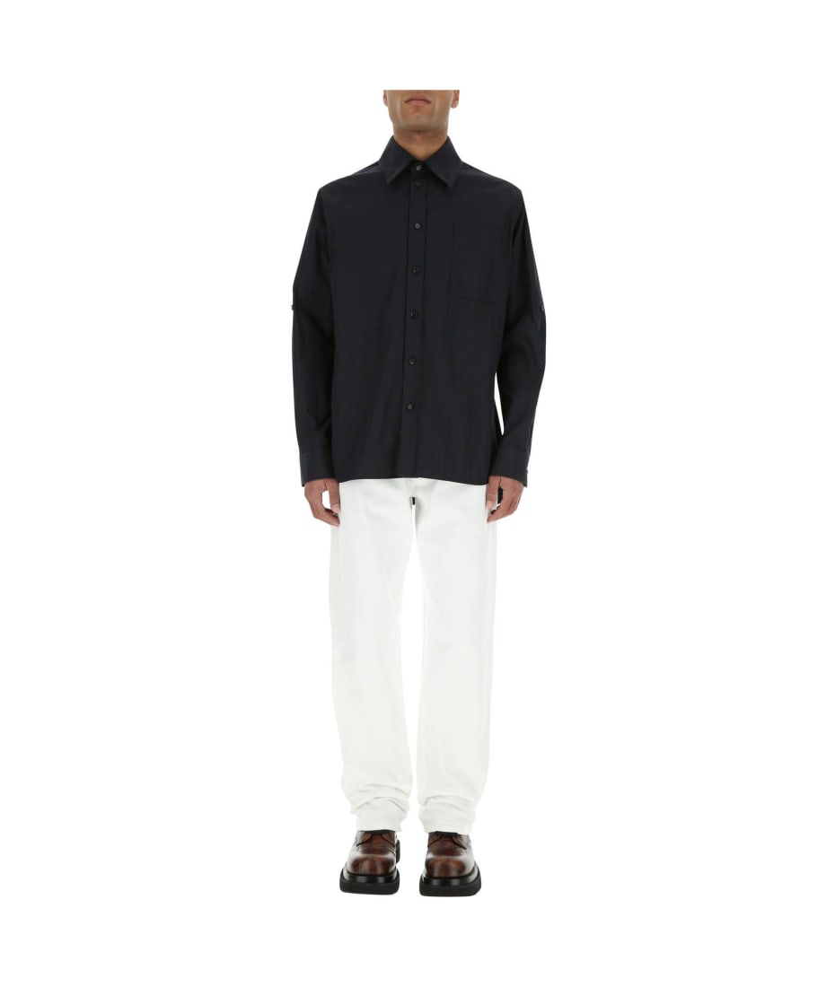 Bottega Veneta White Denim Jeans | italist