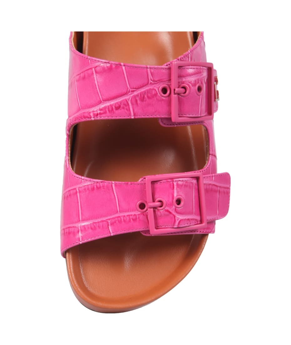 サンダル・ミュール LAUTRE CHOSE SANDALS WITH COCONUT PRINT LEATHER L'Autre Chose Sandals With Coconut Print Leather | italist
